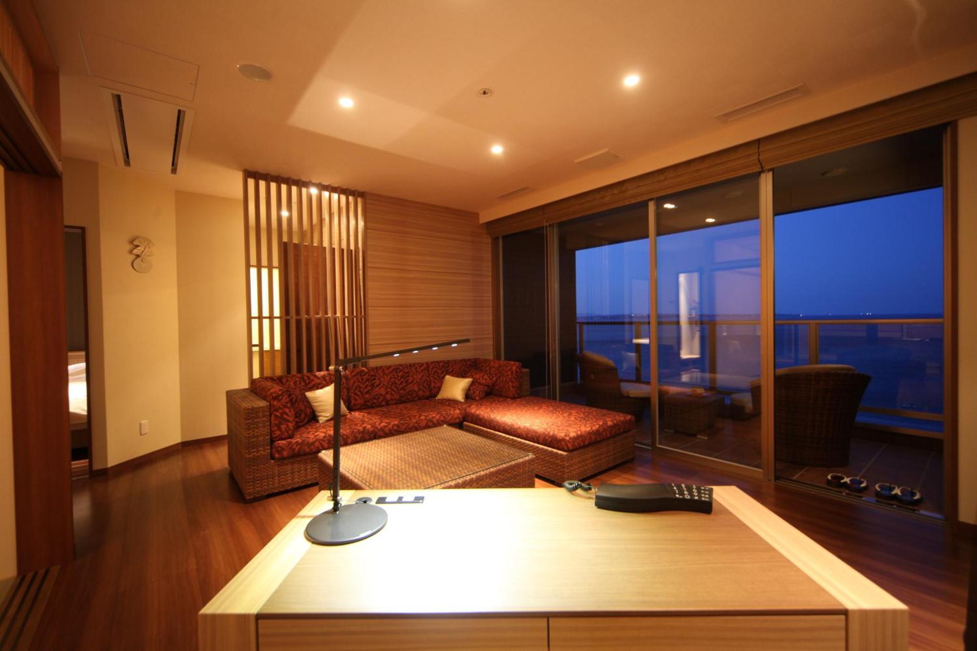 Amane Resort Seikai Beppu Quarto foto A suite at the hotel